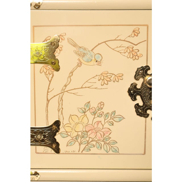 Painted Chinoiserie Style Jewelry Chest For Sale - Image 18 of 18