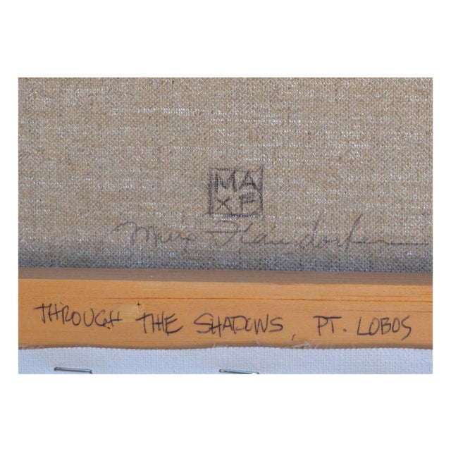 2000 - 2009 "Through the Shadows, Pt. Lobos", Monterey Seascape by Max Flandorfer For Sale - Image 5 of 5