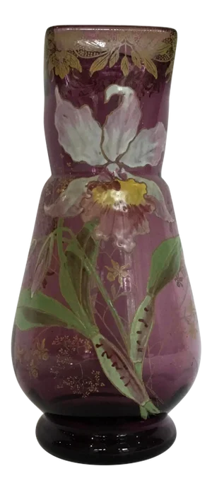 Mont Joye French Art Glass Vase