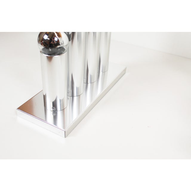 Polished Wall Lamps by Gaetano Sciolari, 1970s, Set of 2 For Sale - Image 4 of 8