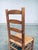Wood Rustic Oak and Rush High Ladder Back Dining Chairs, Belgium, 1950s, Set of 6 For Sale - Image 7 of 18
