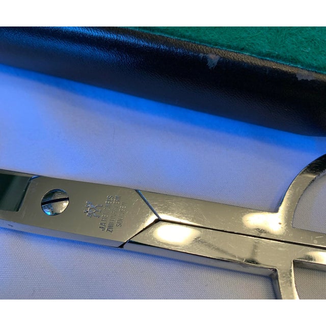 Mid 20th Century J.A.Henckels Scissor & Letter Opener Leather Case Desk Set - 3 Piece Set For Sale - Image 5 of 6