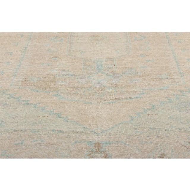 Mid 20th Century Vintage Turkish Oushak Rug, 05'09 X 08'10 For Sale - Image 5 of 10