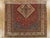 Late 19th Century Antique Persian Serapi Carpet, Handmade Wool Oriental Rug, Rust, Ivory, Lt Blue For Sale - Image 5 of 16