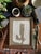 Contemporary abstract botanical painting on canvas. Framed in a gold locally made frame Unframed painting: 11" x 14"...
