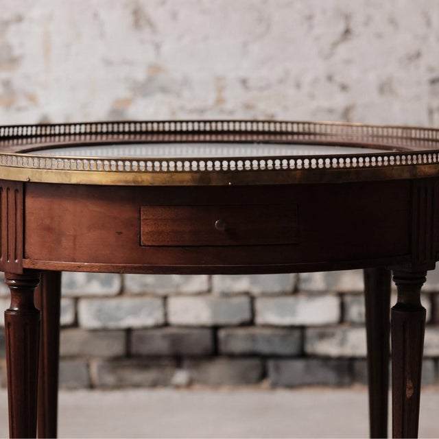 Wood 19th Century Louis XVI Large Bouillotte Table For Sale - Image 7 of 8