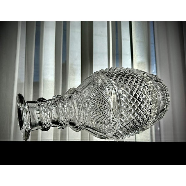 Vintage French Cut Crystal Magnum Decanter, 1930 For Sale - Image 6 of 18