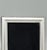 Vintage Italian Photo Frame in Silver Plated with Glass, 1970s For Sale - Image 4 of 7