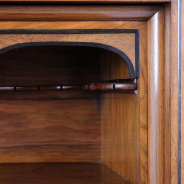 Antique Mahogany Secretaire with Four Drawers, 1840s For Sale - Image 6 of 14