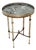 Vintage French Brass and Marble Occasional Side Table, 1950 For Sale
