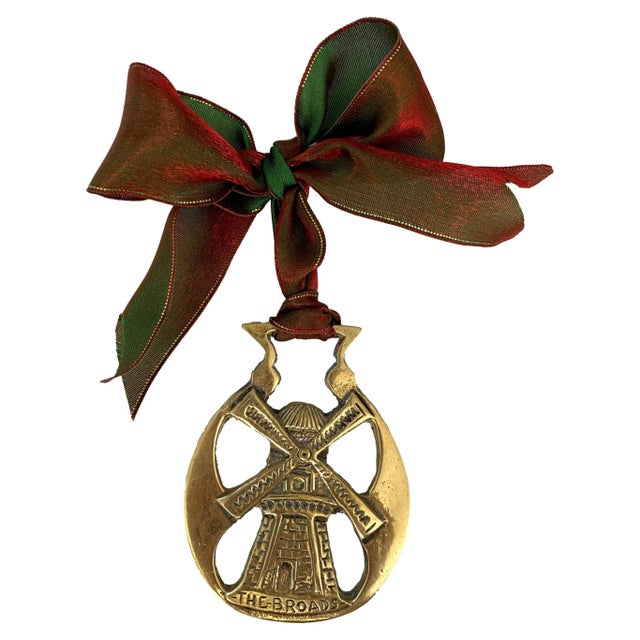 Victorian Antique English Horse Brass Ornament For Sale - Image 3 of 3