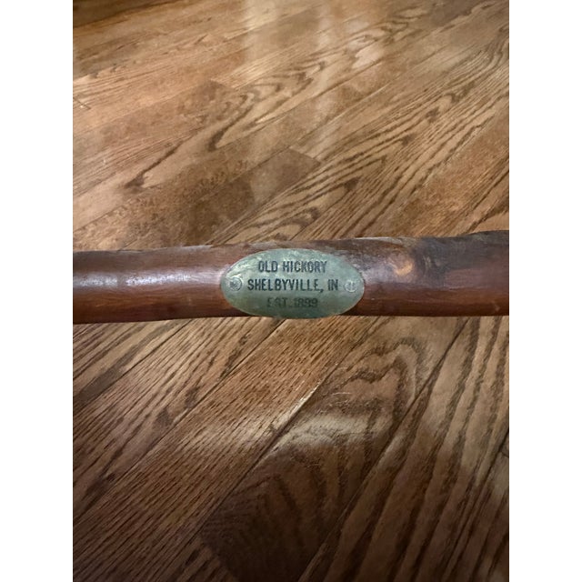 Old Hickory Furniture Co. 1950s Old Hickory Chairs For Sale - Image 4 of 4