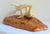 Vintage Mid-Century Modern John Perry Style Pellucida Seals on Burlwood Sculpture For Sale - Image 11 of 17