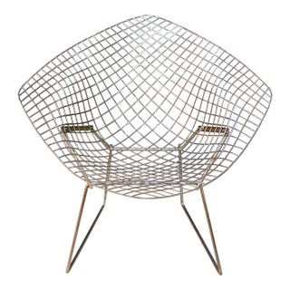 Circa 1960-70 Bertoia Diamond Back Lounge Chair by Knoll For Sale