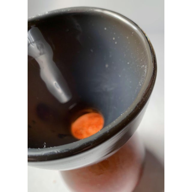 Glass WMF Glass vase by Karl Wiedmann. Germany For Sale - Image 7 of 8