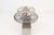 Well-known 1980s wall lamp by Philippe Rougier for Oxar. Aluminum frame with two E27 light points. Two metal springs are...