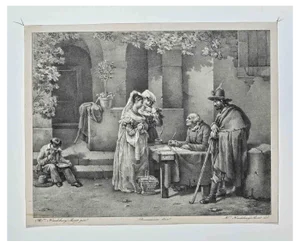 Antoinette Haudebourt-Lescot, Bonnemaison, Lithograph, 1825
