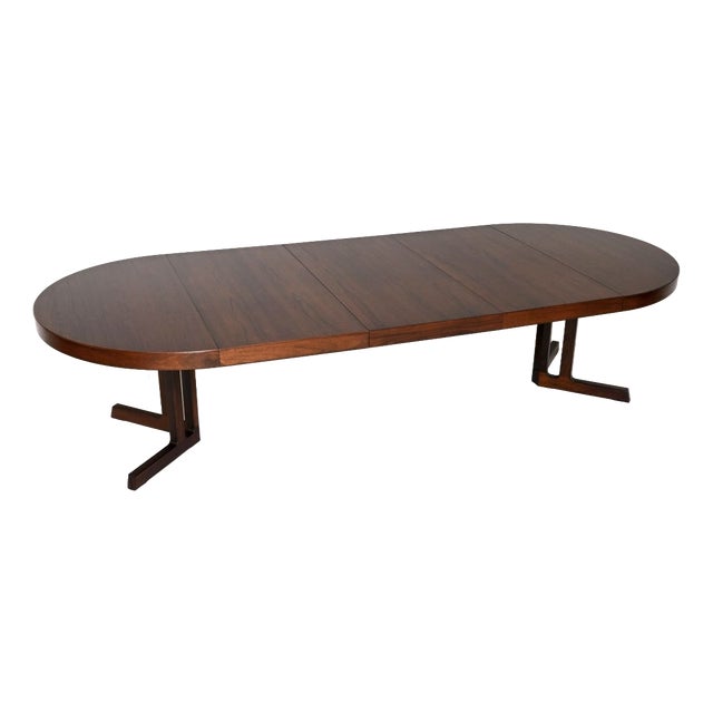 Vintage Danish Dining Table by Johannes Andersen for Hans Bech, 1960 For Sale