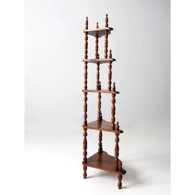 Antique Corner Shelf For Sale - Image 10 of 13
