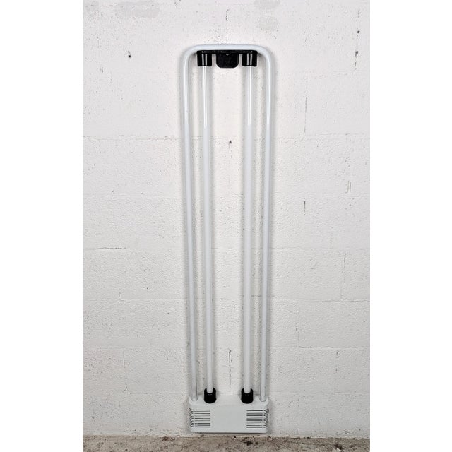 White wall lamp by m. Boccato, g. Gigante & a. Zambusi for zerbetto, 1980s, in very good conditions. designed 1980 to 1989...