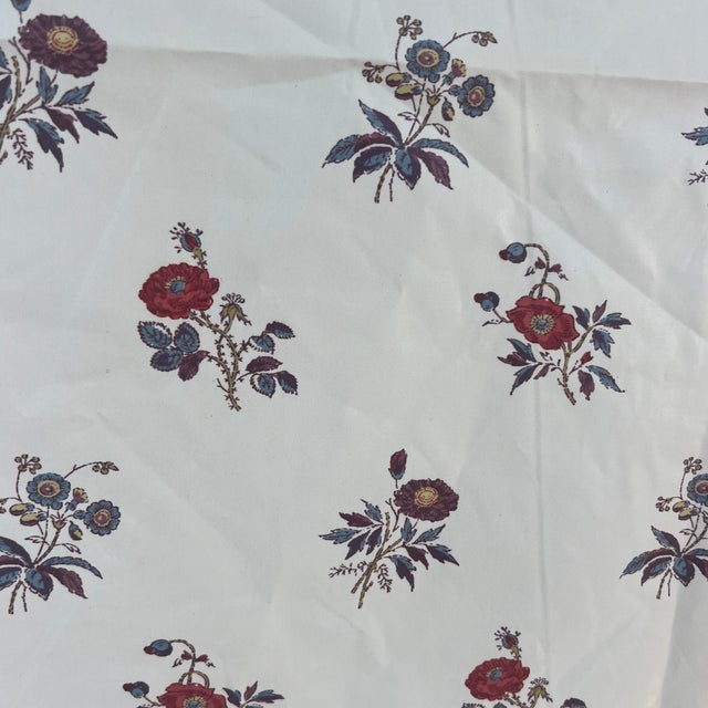 Camille Glaze Cotton Chintz Fabric 2 Yards Designer Fabric