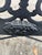 Gothic Iron Garden Bench, Restored For Sale In Atlanta - Image 6 of 9