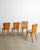 Early Mid-Century Modern Swedish Wooden Dining Chairs in Pine by Göran Malmvall for Svensk Fur, 1940s, Set of 4 For Sale - Image 3 of 8