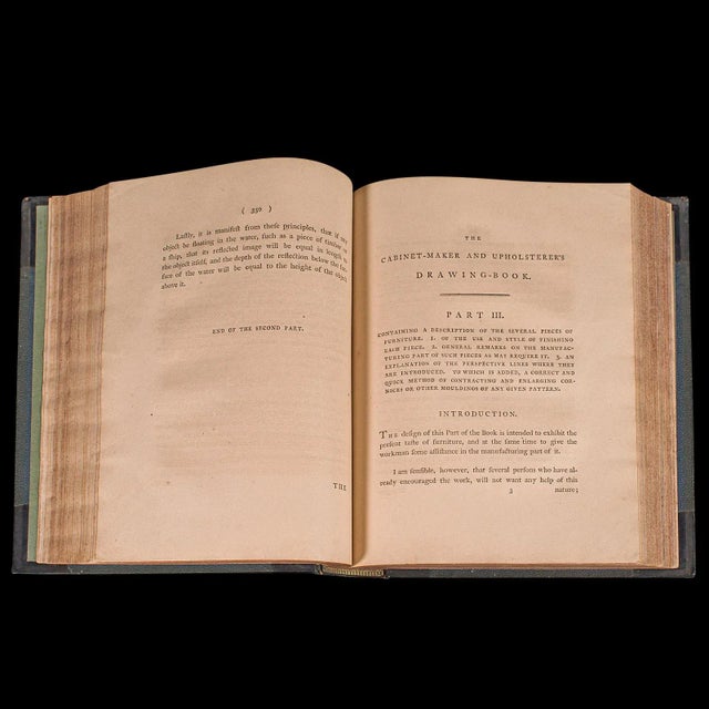 1812's Antique Cabinet Maker's Drawing Book For Sale - Image 6 of 12