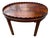 Councill Coffee Table Piecrust With Inlaid Medallion Flame Mahogany For Sale