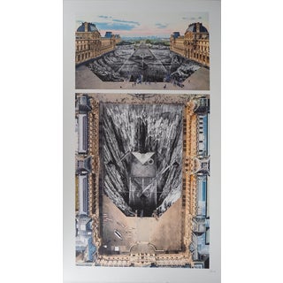 JR, JR au Louvre, Lithograph For Sale