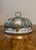 Outstanding quality antique Edwardian silver plated meat cove, having a quality antique Edwardian silver plated meat cover...