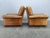 Cognac Buffalo Leather Lounge Armchairs from Arcon Italia, 1970s, Set of 2 For Sale - Image 4 of 18