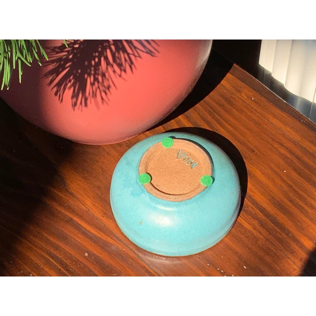 Late 20th Century Small Studio Pottery Bowl For Sale In Cleveland - Image 6 of 7