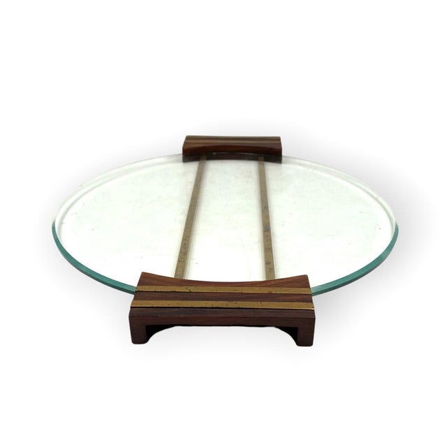 Art Deco Glass Tray, France, 1930s For Sale - Image 18 of 18