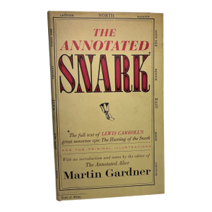 1962 the Annotated Snark Lewis Carroll Book