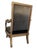Vintage Velvet Upholstered Gorgeous Armchair With a Painted Dancer on the Back. For Sale - Image 9 of 9