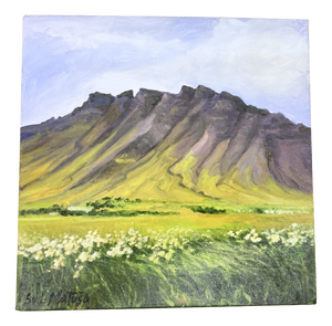 Svetlana Matusa-Lana, Iceland, Esja in Summer, 2011, Oil on Canvas
