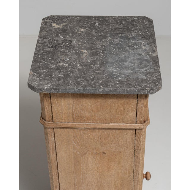 19th Century France Antique White Oak Side Table For Sale - Image 16 of 16