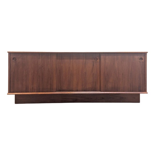 Danish Modern Mid Century Teak Sideboard Dyrlund For Sale