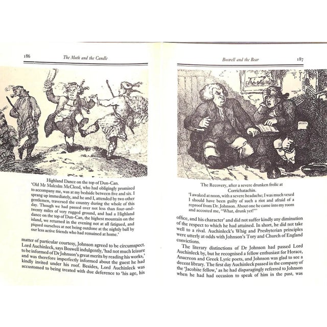 White "The Moth and the Candle a Life of James Boswell" 1984 Finlayson, Iain For Sale - Image 8 of 8