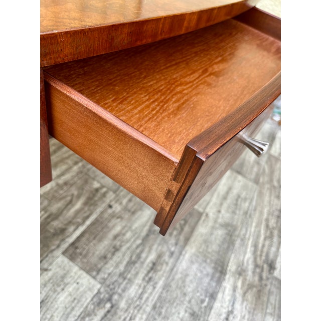 Late 20th Century Inlaid Writing Desk by Hickory & White Furniture. For Sale - Image 13 of 17