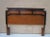 Chinoiserie Pagoda Style Queen Size Headboard with Brass Accents For Sale - Image 13 of 13
