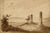 An original early 19th-century watercolour painting – William Page, Temple of Olympian Zeus, Agrigento, Sicily.A fine...