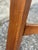 Vintage Cushman Style Solid Wood Maple Dining Table With Leaf For Sale - Image 12 of 12