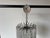 Metal 70's Vintage Italian Venini Triedri Clear Murano Glass Chandelier For Sale - Image 7 of 12