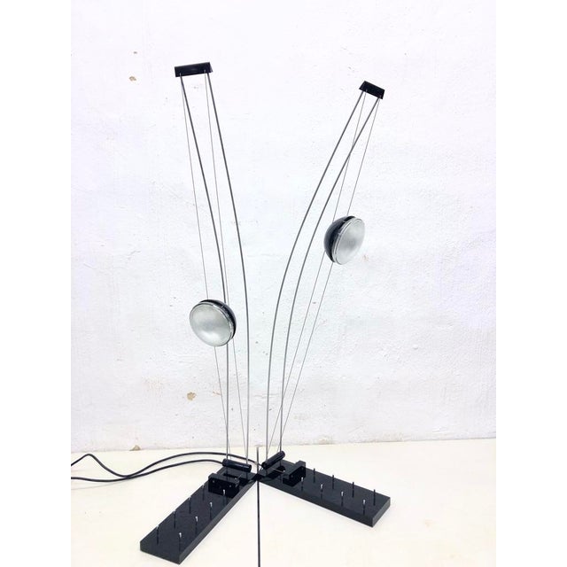 Arco Nero Spring-Shaped Floor Lamps by Axel Meise for AML, 1980s, Set of 2 For Sale - Image 12 of 18