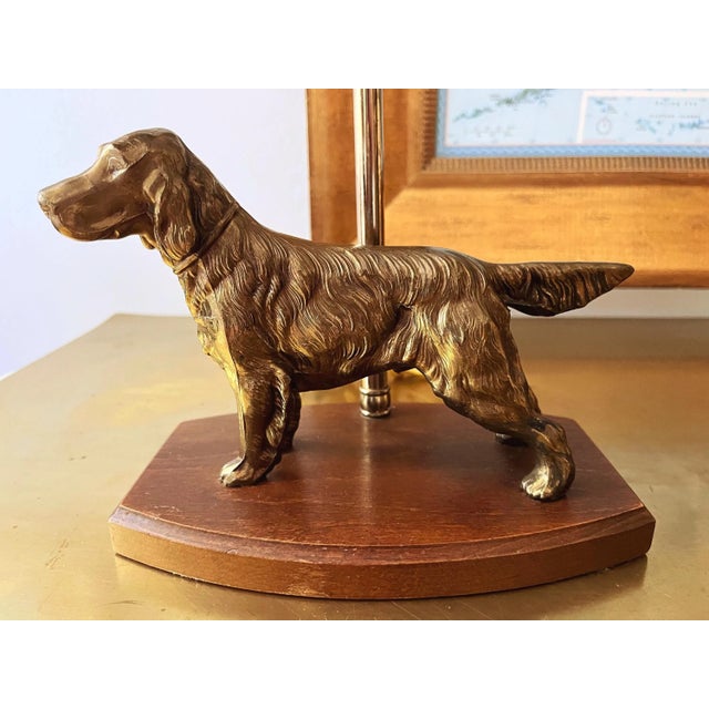 1960s Retriever Dog Desk Lamp For Sale - Image 6 of 17