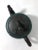 Mid 20th Century YiXing Zisha Bamboo and Lotus Detail Teapot With Pine Needles, Artist Signed and Chopped / Stamped For Sale - Image 5 of 8