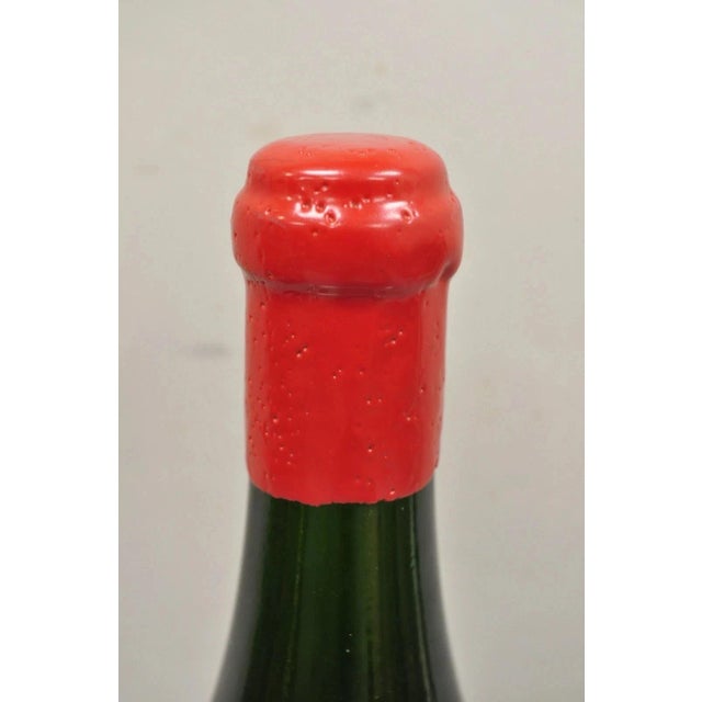 Modern 2009 George Duboeuf Beaujolais Nouveau VTG Display Dummy Wine Champagne Bottle For Sale - Image 3 of 9