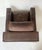 Brown Leather Armchair, Italy, 2000s For Sale - Image 16 of 18